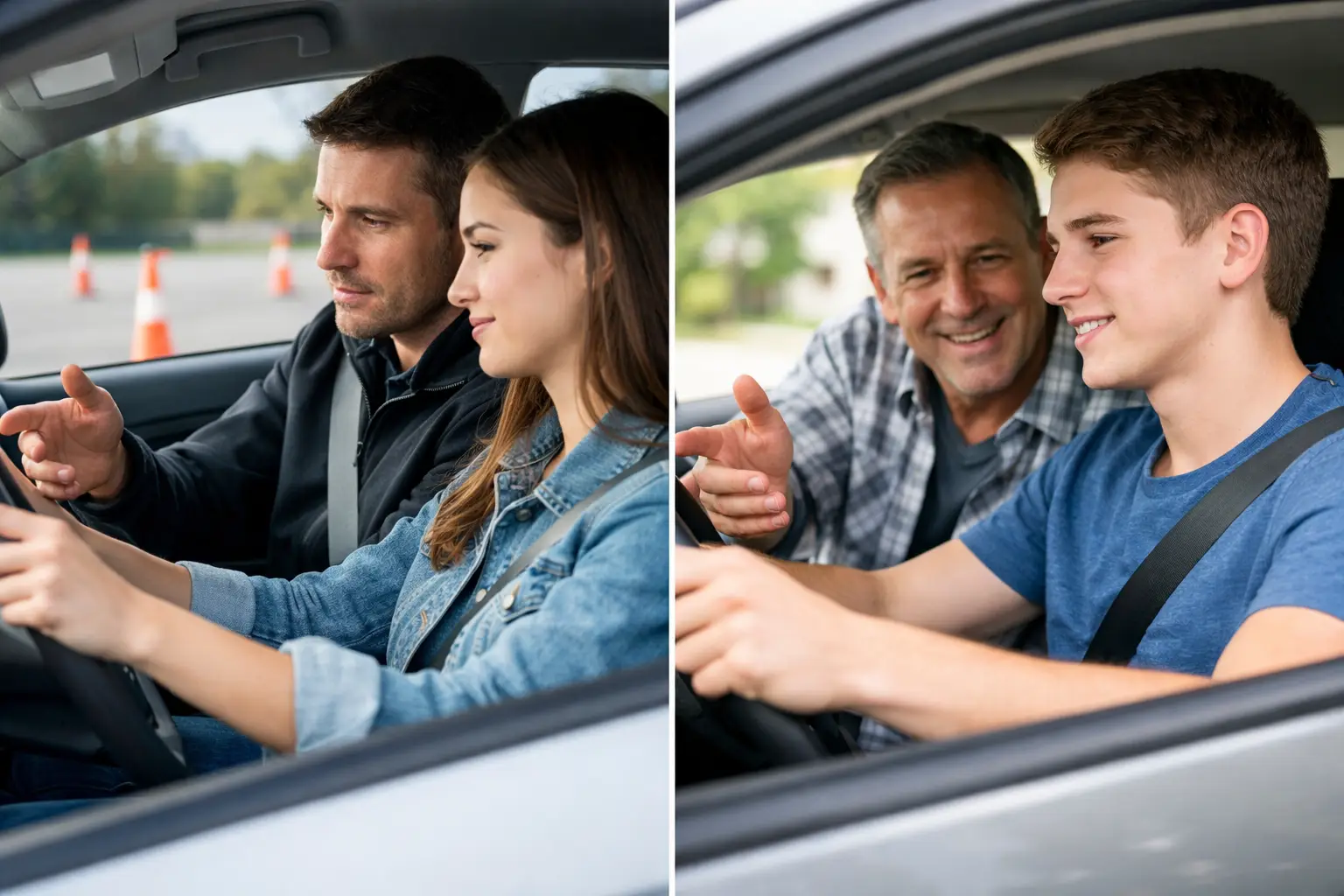 Driving School Versus Parent Teaching Compared