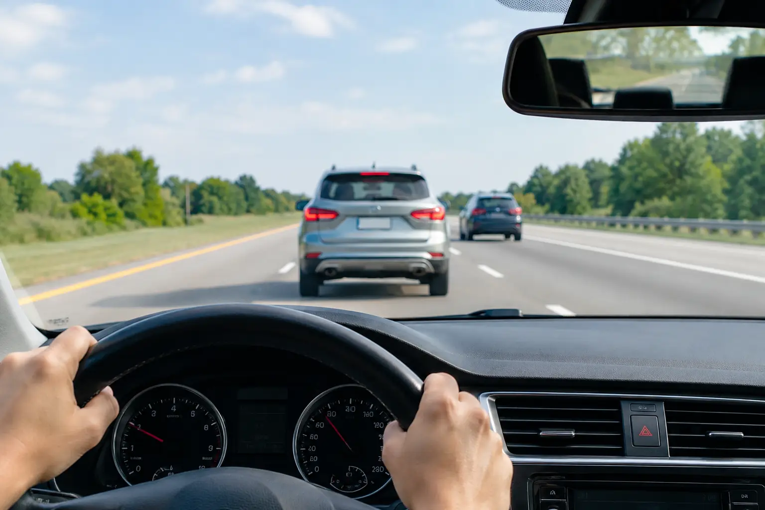 How to Judge Following Distance in Traffic